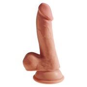 King Cock - Plus 3d Dildo mitEier