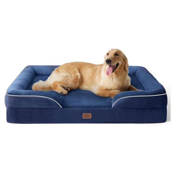 Hundebett orthopädisches große Hunde L 122 x B 89 x H 20 cm 1 St