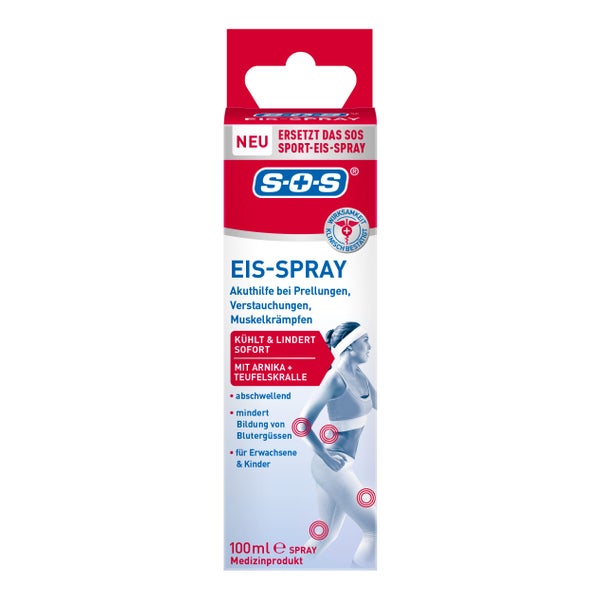 SOS Eis-Spray | Bei Prellungen & Verstauchungen | 100 ml 100 ml