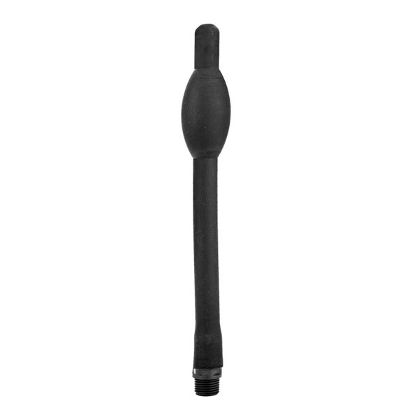 All Black - Analdusche mit flexiblem Schlauch 1 St