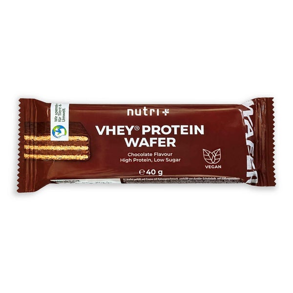 nutri+ VHEY® Protein Wafer 40 g - 12er Box 12 St