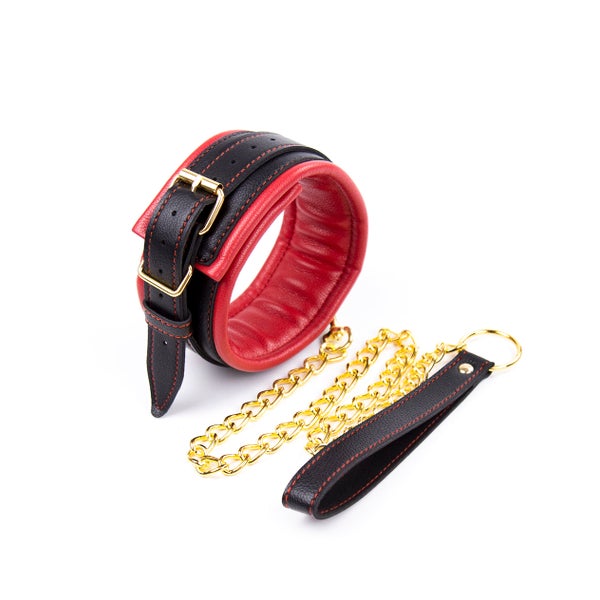 Imitation cowhide Sponge comfort Collar 1 St