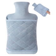 Wärmflasche Vicloon 2L Weiche Flaum Handwärmer Abnehmbar was 1 St