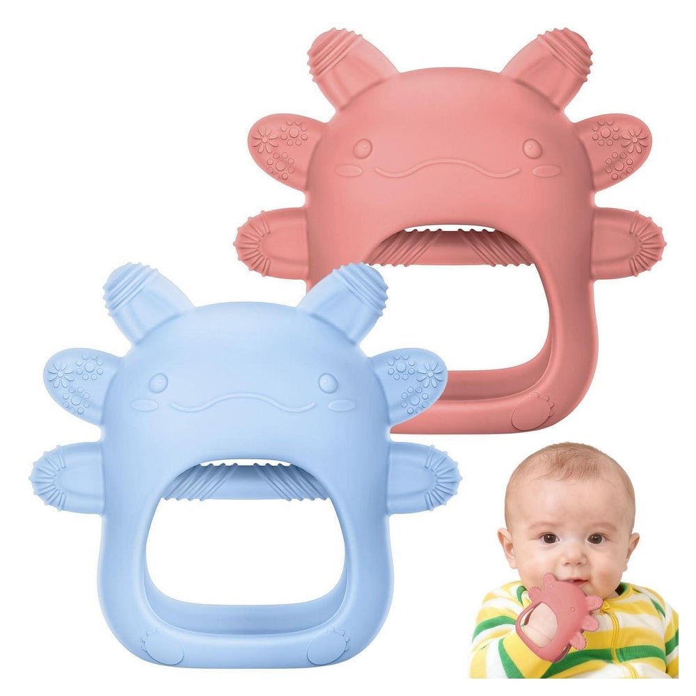 Beißring Baby Spielzeug Zahnungshilfe Silikon BPA 1 St