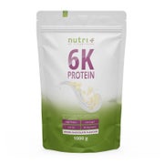 nutri+ 6K Veganes Protein Pulver - White Chocolate 1000 g