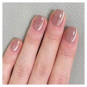 Fake Nails Kurz Square Nudefarben Cat Eye Magnetic CA-B13 1 St