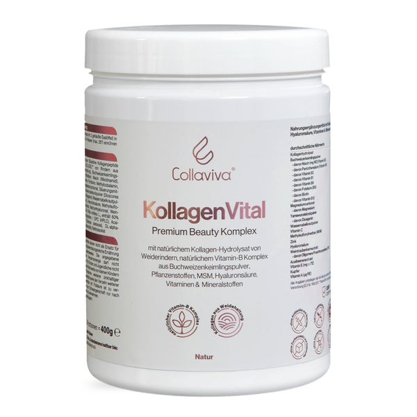 KollagenVital Natur - 400 g - Premium Beauty Komplex 400 g