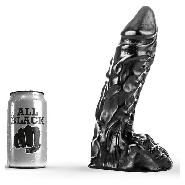 All Black - Realistischer dunkler Dildo