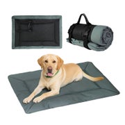 Hundedecke für Unterwegs Faltbar Wasserdicht Orthopädisches 1 St