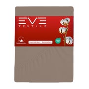 EVE Textile Spannbettlaken - hellbraun
