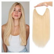 Extensions Echthaar Halo Invisible Wire 45cm-65g 60 Platinbl 1 St