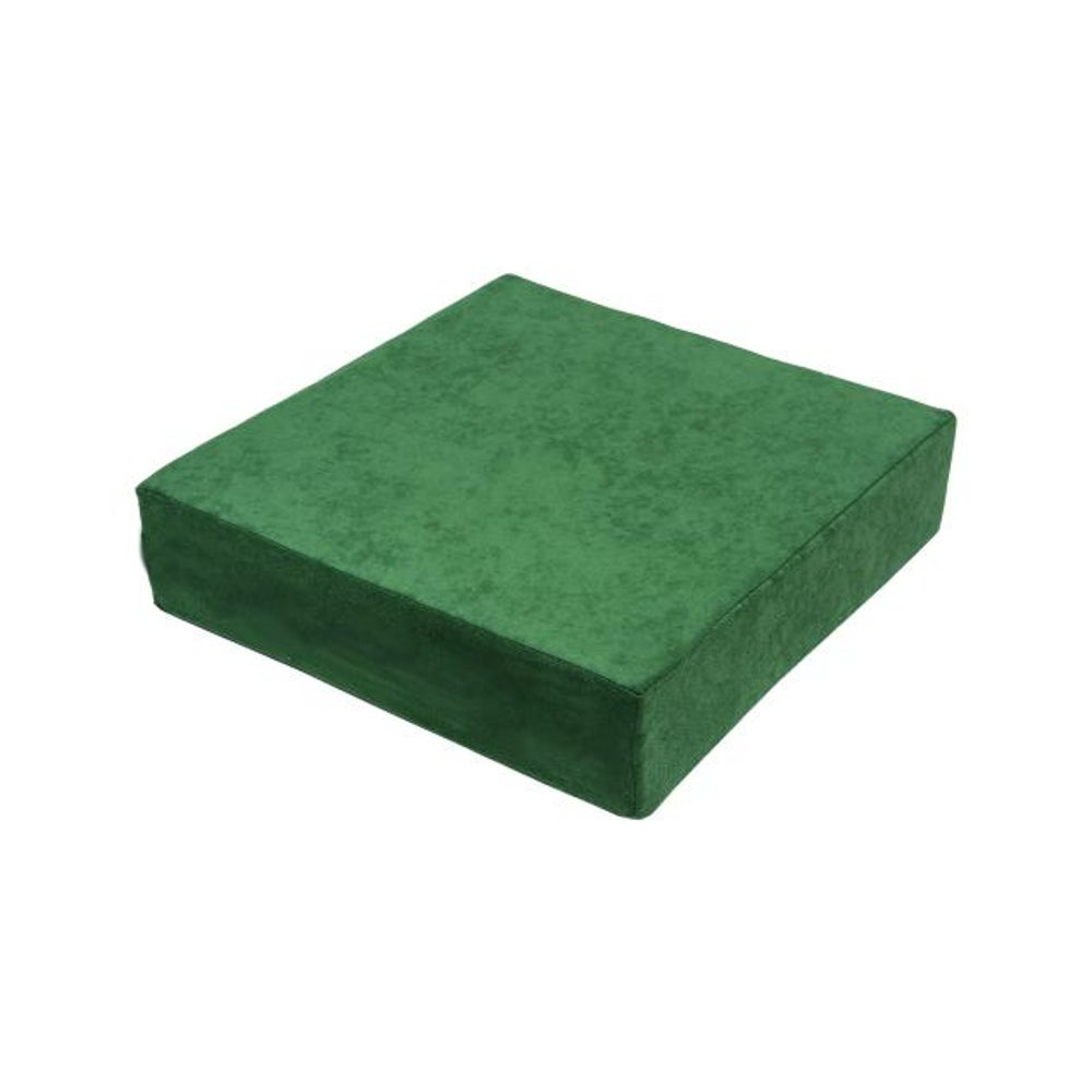 Stuhlerhöhung, orthopädische Sitzerhöhung, Sitzkissen, Bodenkissen, 40 x 40 x 10cm grün 1 St 1 St