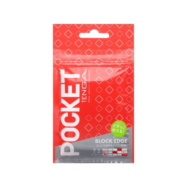 POCKET TENGA BLOCK EDGE 1 St