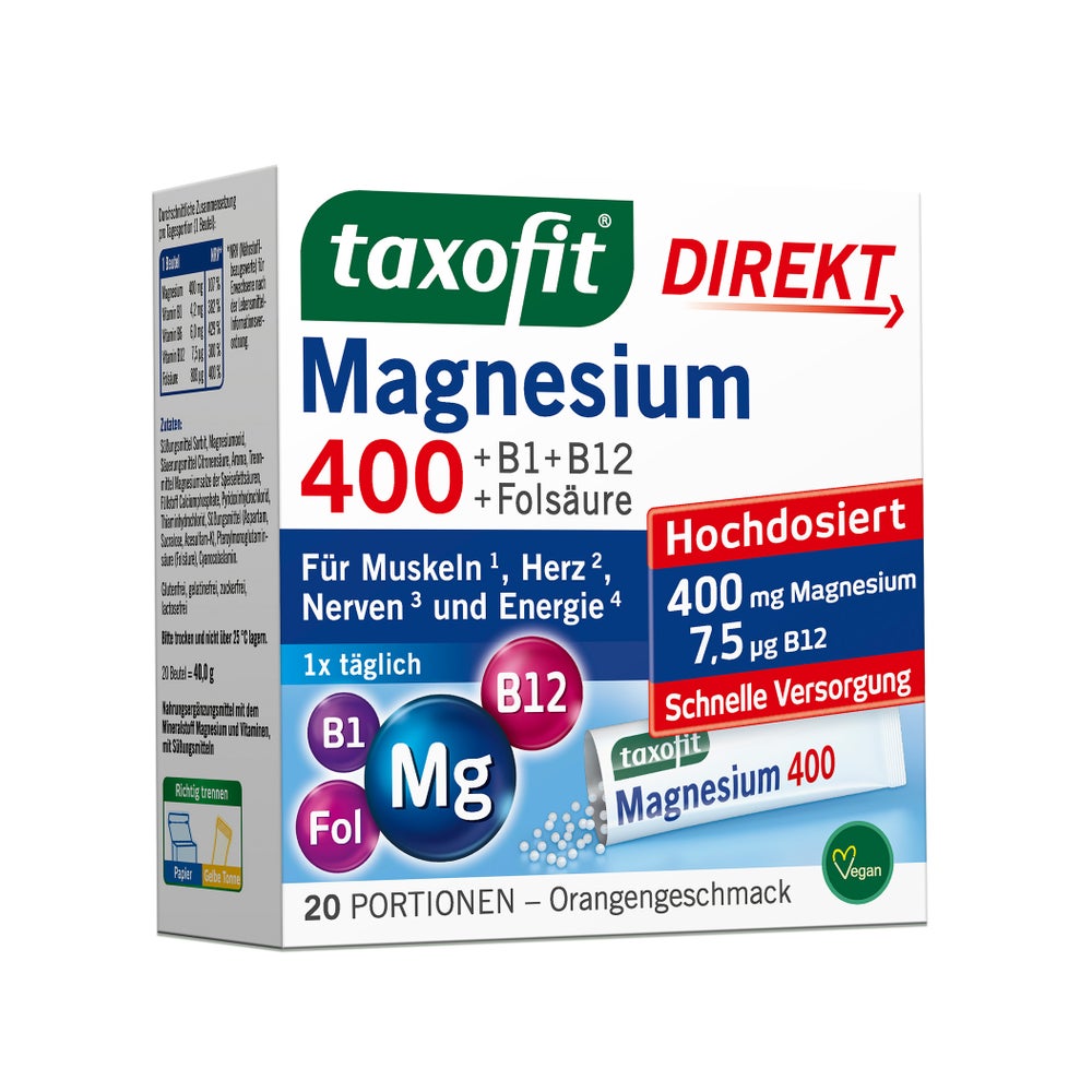 Taxofit Magnesium 400 3X20 St