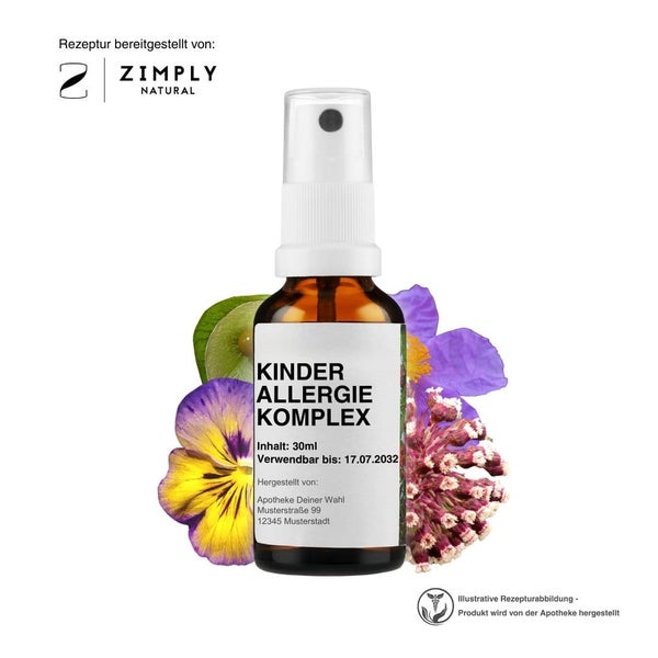 Zimply Natural ALLERGIE BEI KINDERN - Pflanzbasierte Rezeptur 30 ml