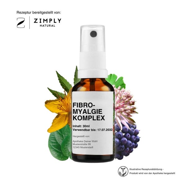 Zimply Natural FIBROMYALGIE KOMPLEX - Pflanzbasierte Rezeptur 30 ml
