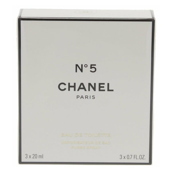 Chanel No. 5 Eau de Toilette 3 x 20ml 0,06 l