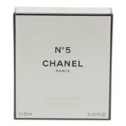 Chanel No. 5 Eau de Toilette 3 x 20ml 0,06 l