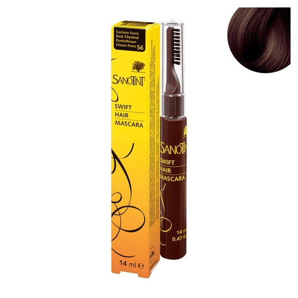 SANOTINT Swift Hair Mascara S6 Dunkelbraun 14 ml