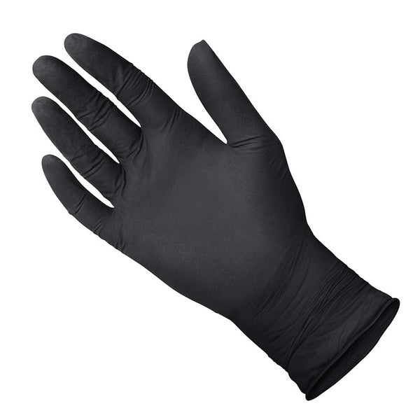 100 Stück Nytryl Handschuhe schwarz Größe M