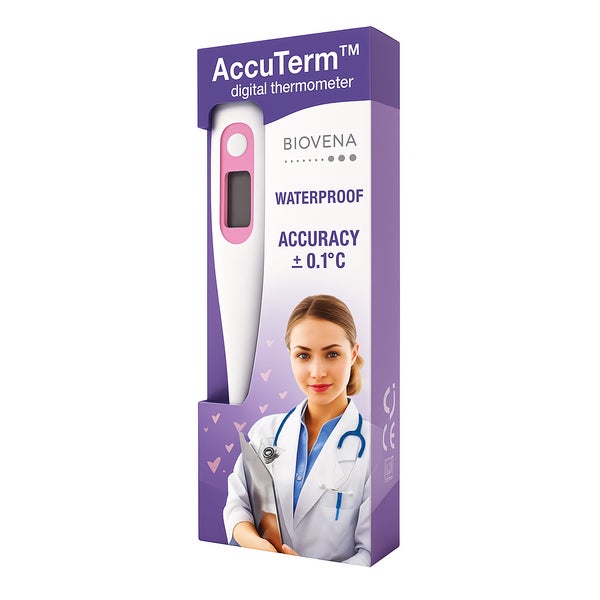Biovena Health AccuTerm – Digitales Fieberthermometer 1 St
