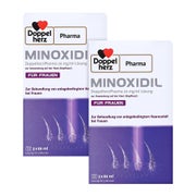 Produktabbildung: Doppelpack Minoxidil Doppelherzpharma Fr 2X3X60 ml