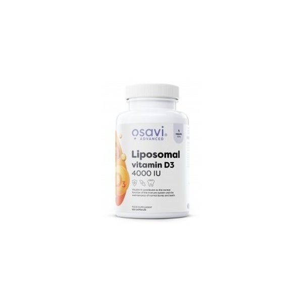 Liposomales Vitamin D3 4000 IE, vegane Kapseln 120 St