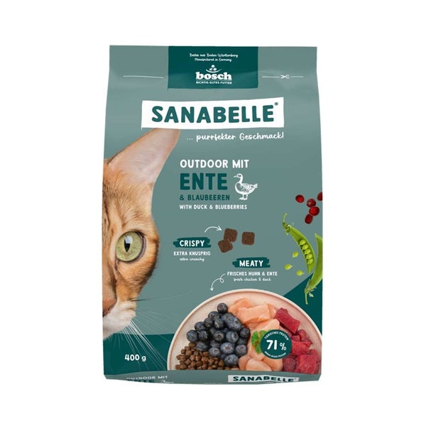 Sanabelle Outdoor mit Ente 0,4 kg
