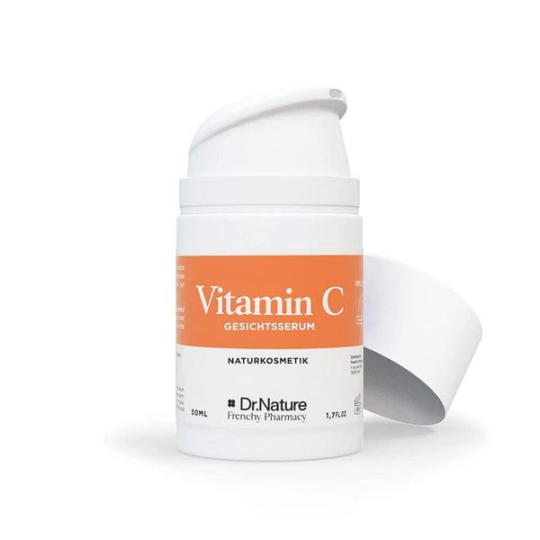 Dr. Nature Serum Vitamin C für Gesicht Empfindliche Haut Naturkosmetik 50 ml