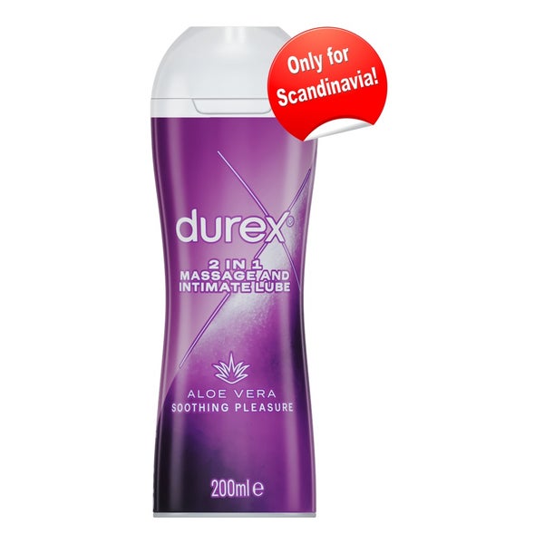 Durex - 2in1 Massage & Intimgleitgel Aloe Vera 200 ml