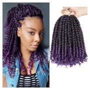 Häkelhaar Pretwisted Passion 30.5cm-12 Zoll (8er pack) 1B Pu 1 St