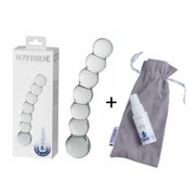 JOYRIDE - GlassiX Set - Hand gefertigter Glas-Dildo