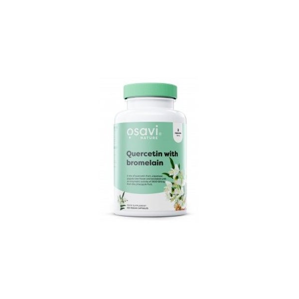 Quercetin mit Bromelain, vegane Kapseln 120 St