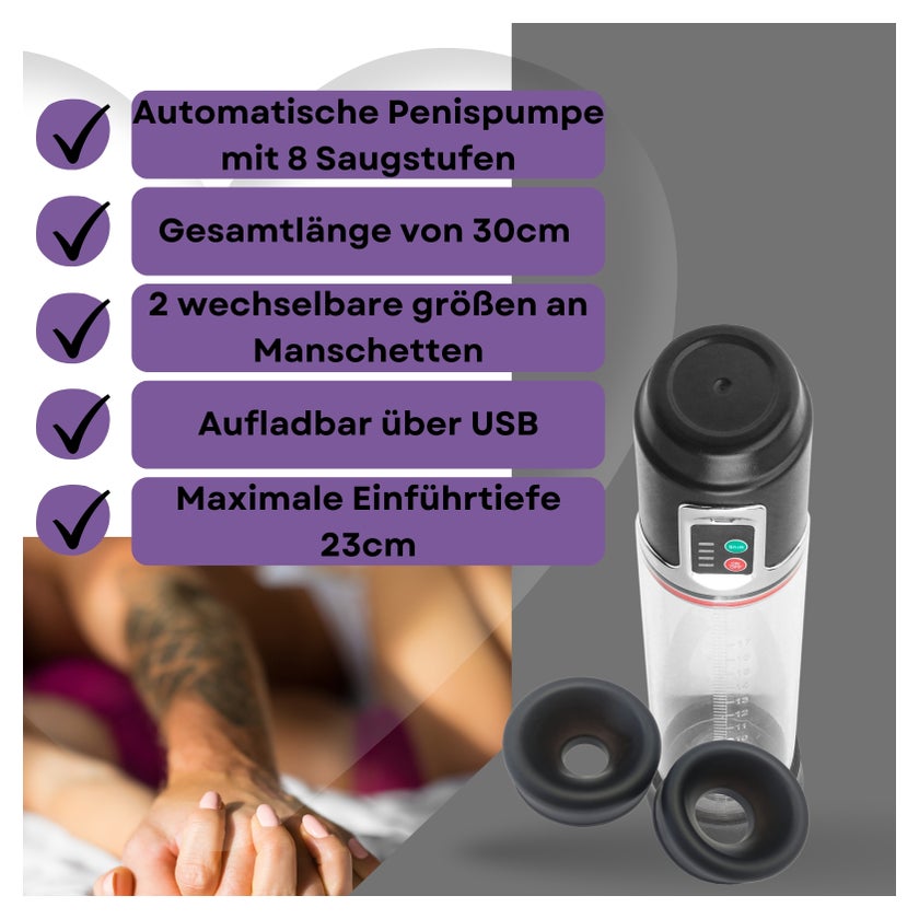 penispumpe in aktion Lovelyness - Penispumpe in Lila günstig kaufen
