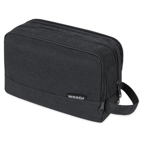 Kulturbeutel Herren Reise Kosmetiktasche Denim Pure Schwarz 1 St