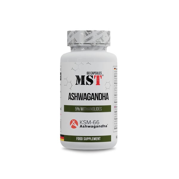 MST Nutrition® Ashwagandha KSM 66® 60 Kapseln 60 St