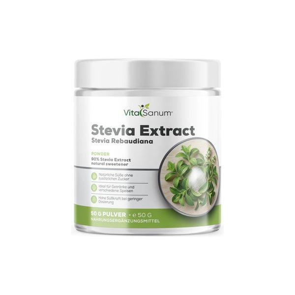 VitaSanum® - Stevia Extrakt (Stevia rebaudiana) 50 g
