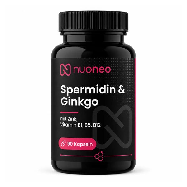 Spermidin 6 mg + Ginkgo Kapseln 90 St