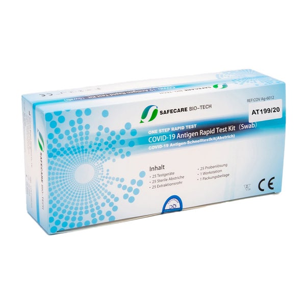 Safecare Bio-Tech Covid-19 PROFI Antigen-Schnelltest (25 Stück) 25 St