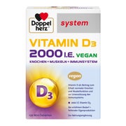 Doppelherz Vitamin D3 2000 I.e. Vegan System Tabl. 120 St