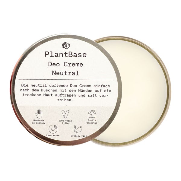 PlantBase Deo Creme Neutral Bio 50 g