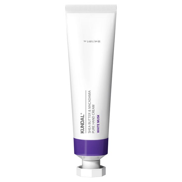 KUNDAL Shea Butter & Macadamia Handcreme – White Musk 50 ml
