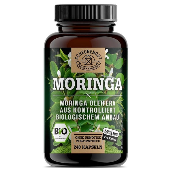 Scheunengut® Bio Moringa Kapseln hochdosiert 240 St