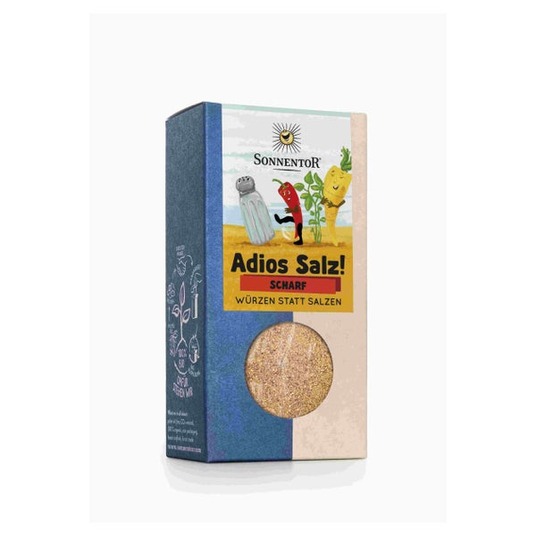 Adios Salz! Scharfe Bio-Gemüsemischung 50 g – Würzen ohne Salz 50 g