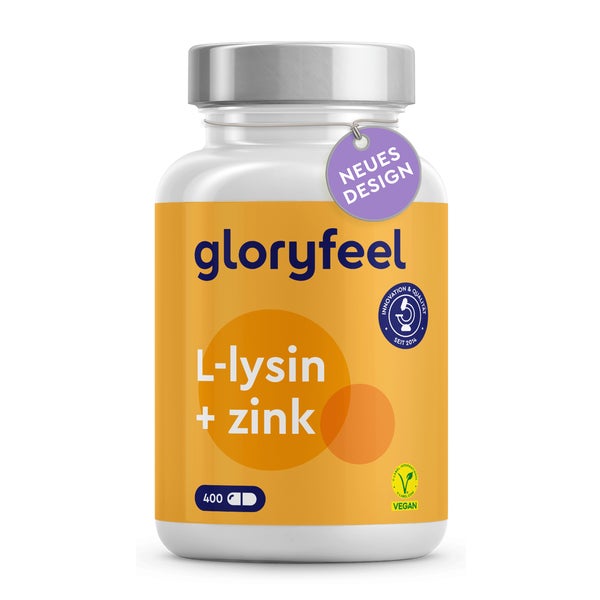 gloryfeel® L-Lysin Kapseln 400 St
