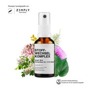 Zimply Natural STOFFWECHSEL KOMPLEX - Pflanzbasierte Rezeptur 30 ml