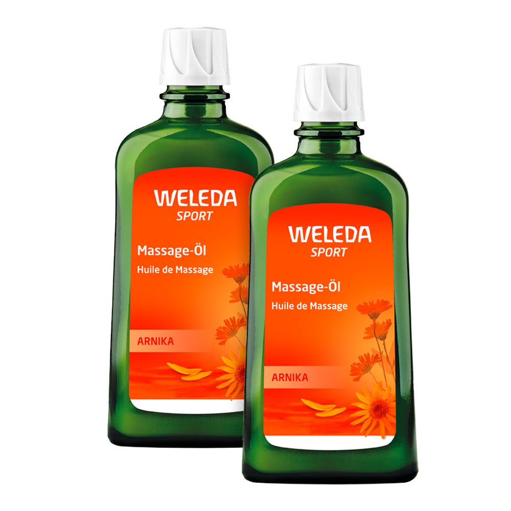 Doppelpack Sport Massage-Öl Arnika 2X200 ml