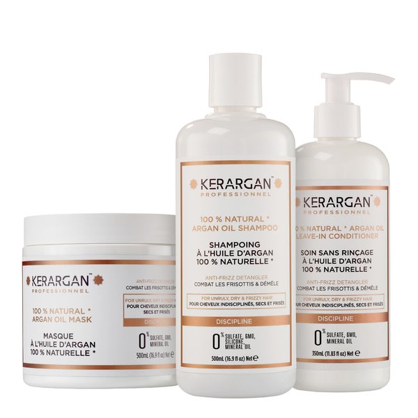 Kerargan - Disziplinierendes Trio mit Arganöl 1350 ml