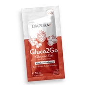 Produktabbildung: DIAPURA Gluco2Go Glucose-Gel mit 15g Glucose, Waldbeere 360 ml