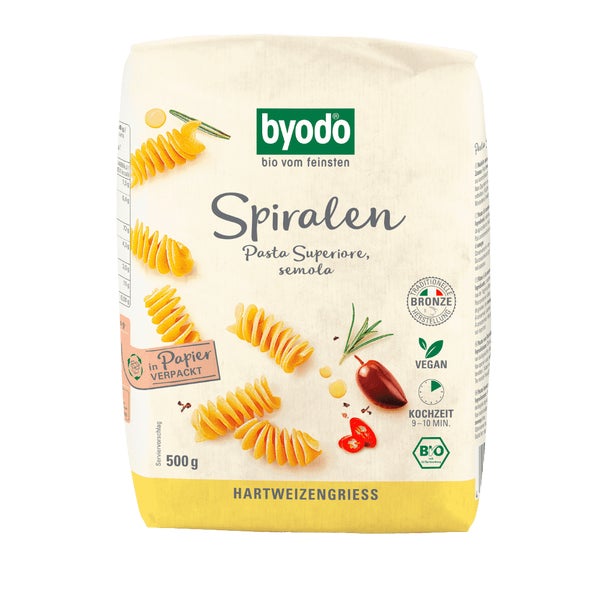 BYODO Spiralen, hell 500 g